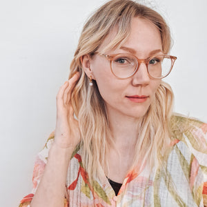 Anya korvakorut, valkoinen